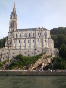 La grotte de Massabielle, juillet 2013