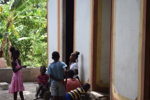 Enfants des mornes, Haïti, juillet 2014