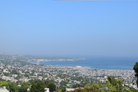 Vue sur Port-au-Prince et Carrefour, août 2014