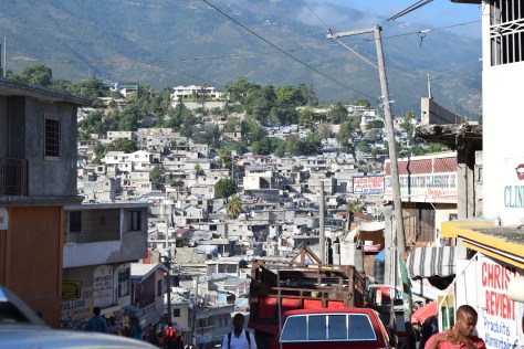 Port-au-Prince, quartier Bourdon, août 2014