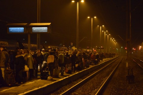 Arrivée à Oswiecim