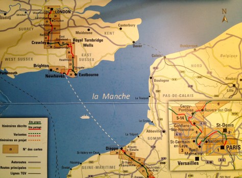 Paris-Londre à vélo