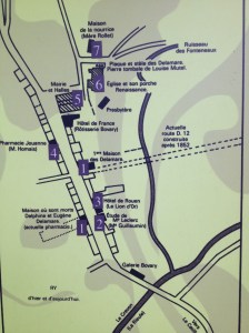 Plan de Ry / Yonville l'Abbaye